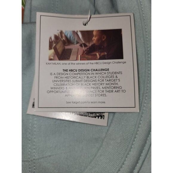 Black History Month Shirt Top Women's XS Blue Purple Yellow Orange‎ Graphic NEW - Picture 7 of 9